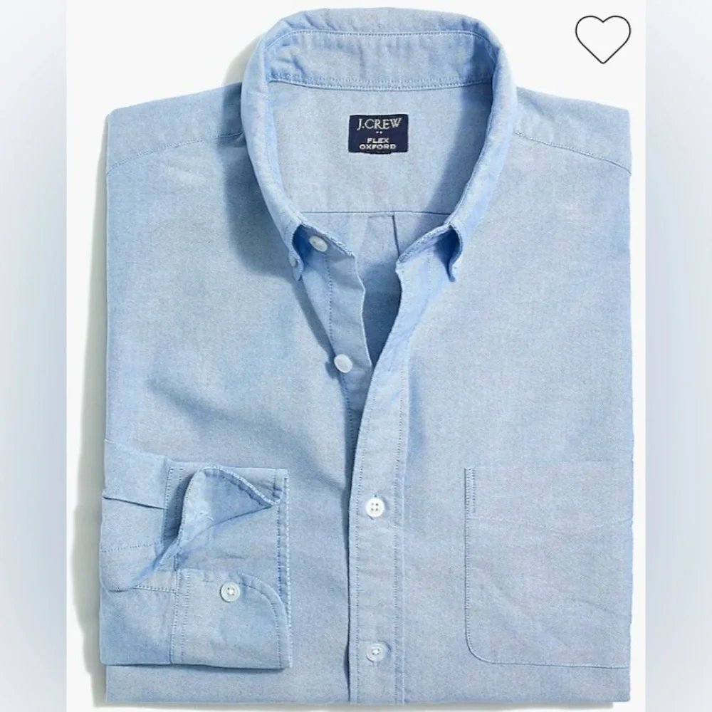 NWT J Crew Men's Slim Flex Oxford Shirt